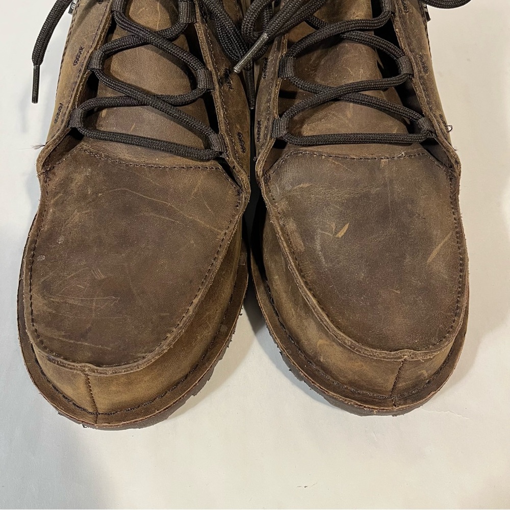 Teva Men's Mush Atoll Brown Leather Chukka Boot Size 13 - Picture 6 of 10